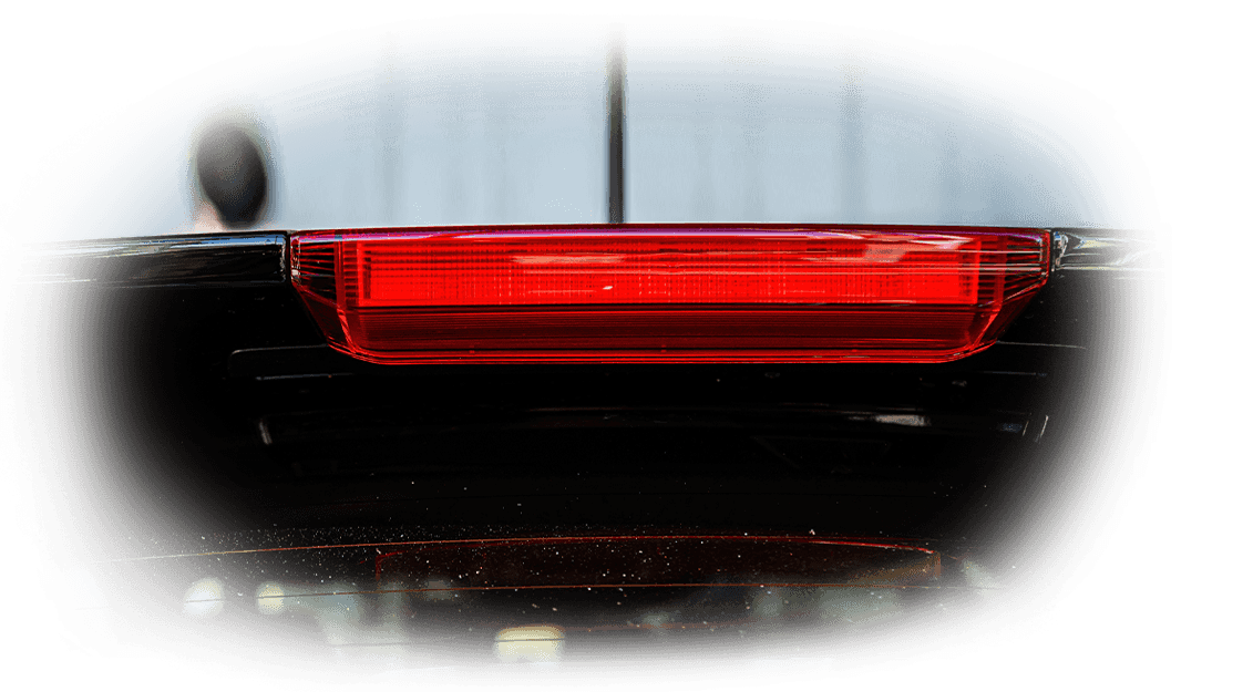 غطاء واقي للضوء الخلفي قالب ذو طلقتين مع طلاء مطاطي